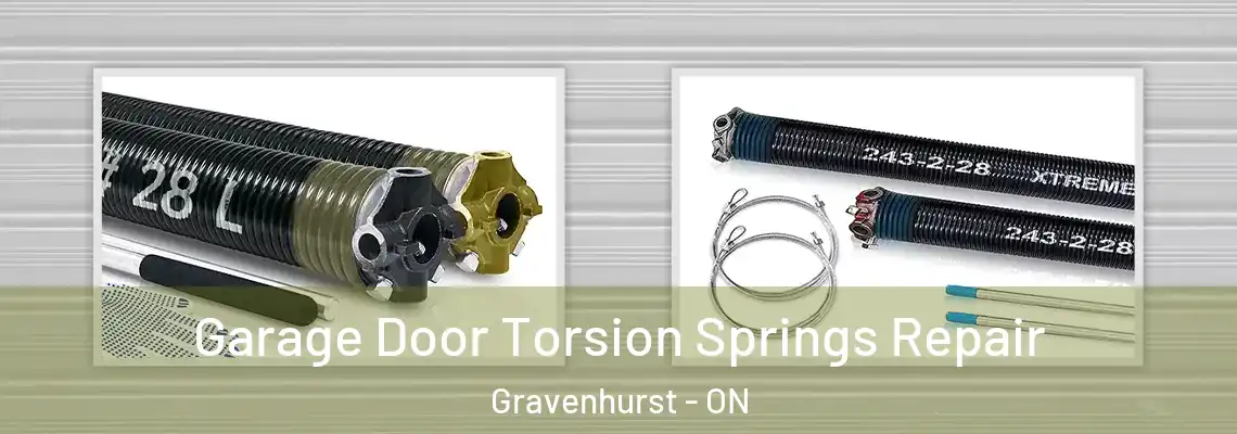 Garage Door Torsion Springs Repair Gravenhurst - ON