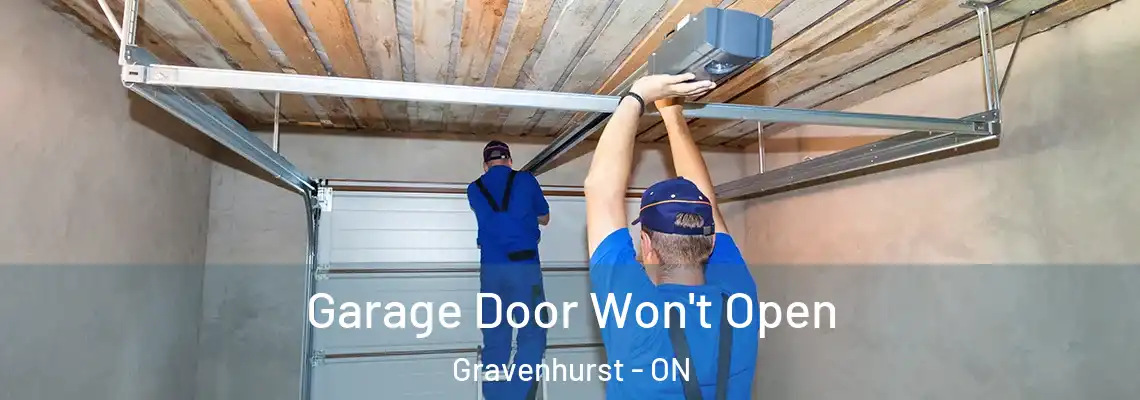 Garage Door Won't Open Gravenhurst - ON