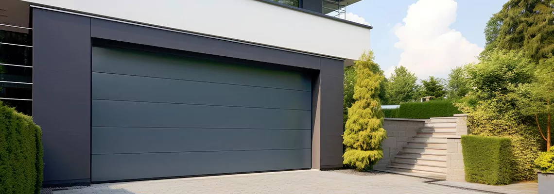 Haas Galvanized Steel Garage Door in Gravenhurst, ON