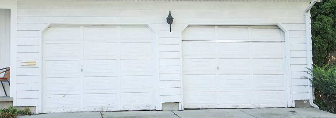 Roller Garage Door Dropped Down Replacement in Gravenhurst, ON