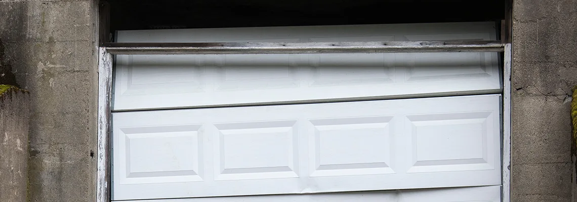 Fallen Commercial Garage Door Repair in Gravenhurst, Ontario